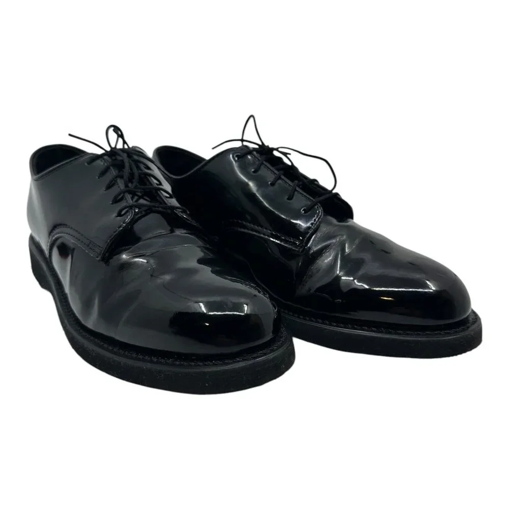 Thorogood Men's‎ Black Poromeric Oxford Work Shoes Size 9.5W Shelf Pulls/Returns